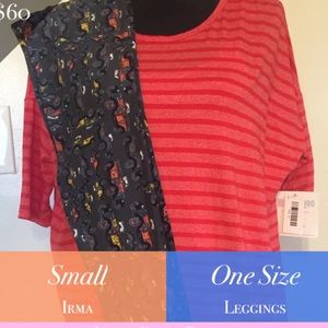 Lularoe Irma & Leggings